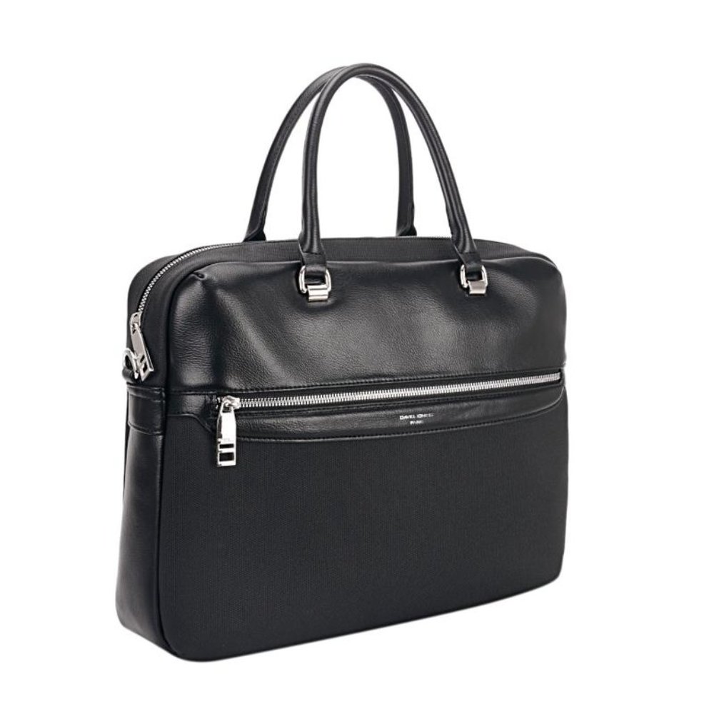 DAVID JONES Men's Messenger Bag Laptop Briefcase Business Satchel Top Handle